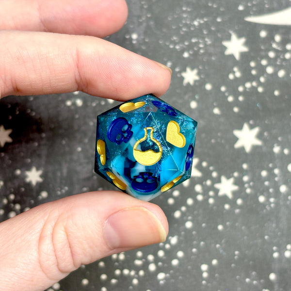 "Glint and Glean" - Death Save d20