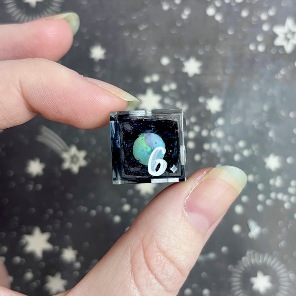 "Alien Planets" - 7 Piece Show Off Set - Logo d20