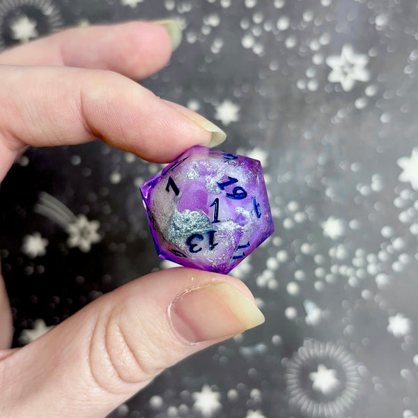 "Quiet Reverie" - 7 Piece Show Off Set - Numeric d20