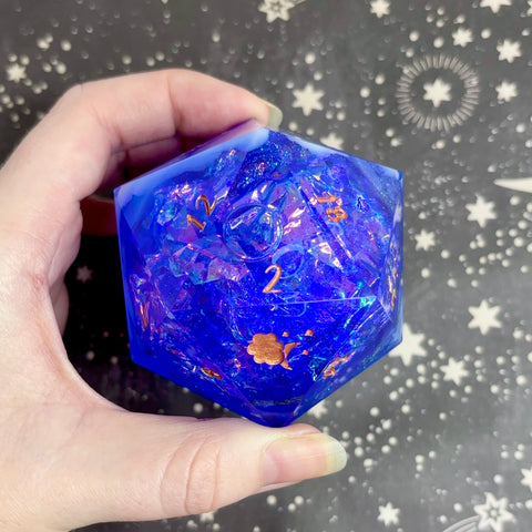 "Floroscope" - 60mm Logo d20