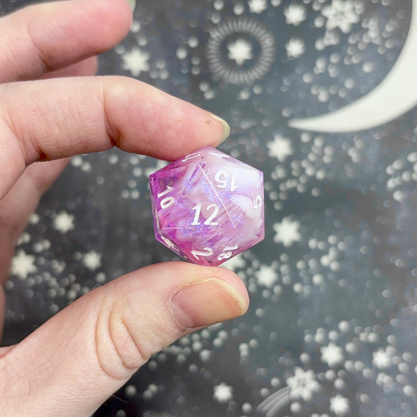 "Gentle Heart" - 7 Piece Show Off Set - Logo d20