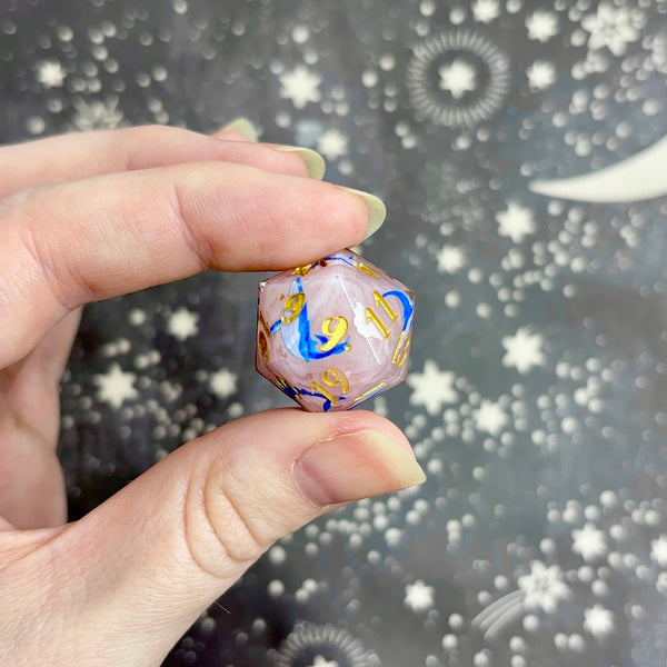 "Sky Swimming" - Standard Logo d20