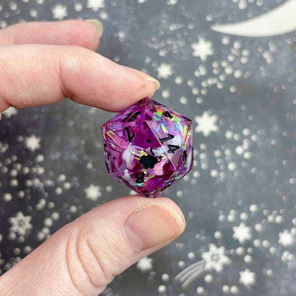 "Electric Love" - Show Off Logo d20