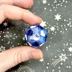 "Rose Gold Celestial" - Death Save d20
