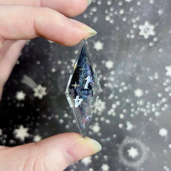 "Dragon Dreams" - Elongated 7 Piece Show Off Set - Logo d20