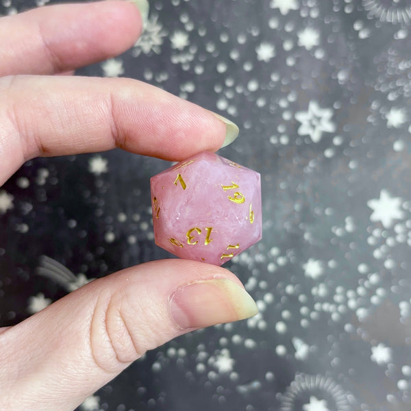 "Rosé" - Show Off "nat nothing" Logo d20