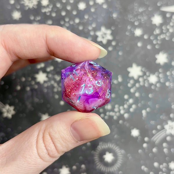 "One Clear Day" - 7 Piece Show Off Set - Logo d20