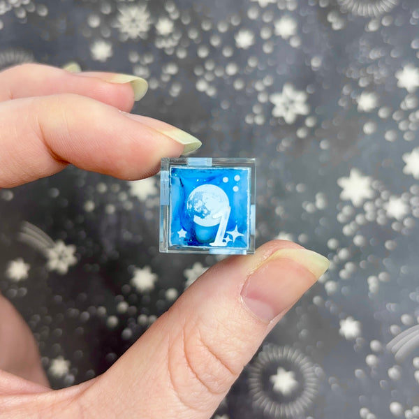 "Moonbringer" - 7 Piece Show Off Set - Logo d20