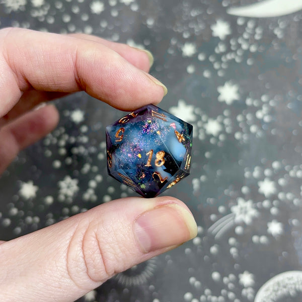 "Legacy Impact" - 7 Piece Show Off Set - Logo d20