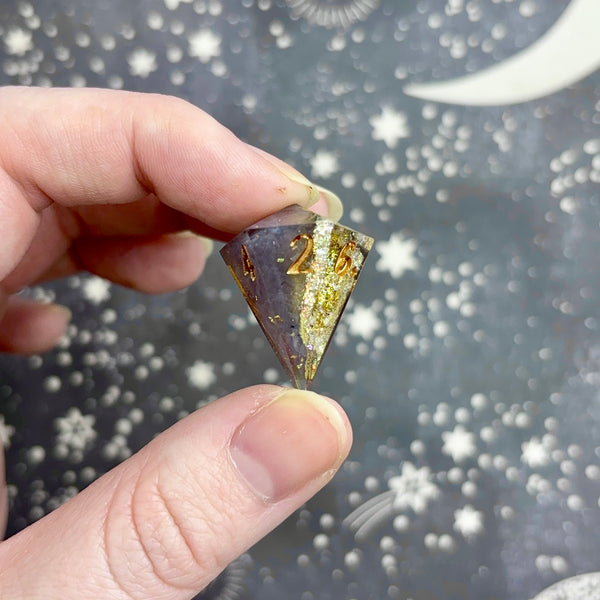 "Gold Geode" - Show Off Gem d6
