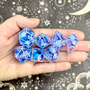 "Backyard Dreamers" - 7 Piece Show Off Set - Numeric d20