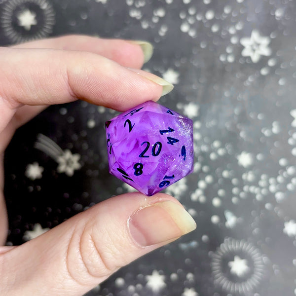 "Quiet Reverie" - 7 Piece Show Off Set - Numeric d20