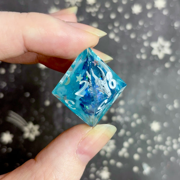 "Dragonborn" - 7 Piece Show Off Set - Logo d20