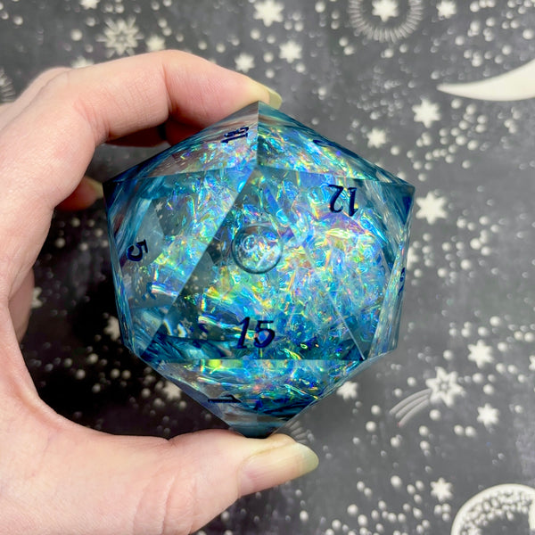 "Libations" - 60mm Logo d20