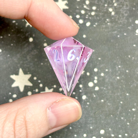 "Pastel Pink Clouds" - Show Off Gem d6