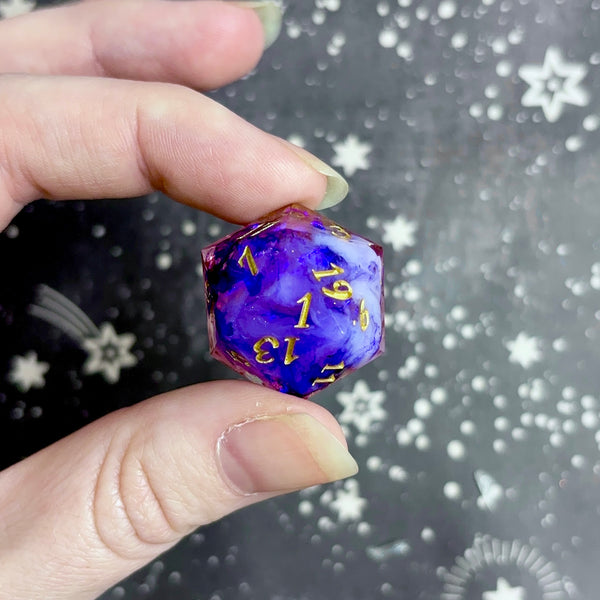"Visionary" - Elongated 7 Piece Show Off Set - Logo d20