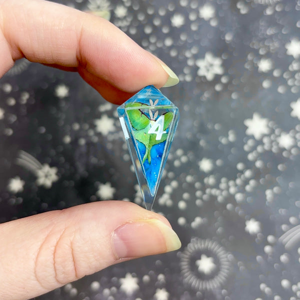 "Moonbringer" - 7 Piece Show Off Set - Logo d20