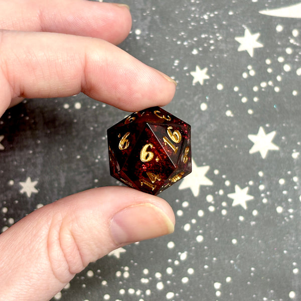 "Red and Gold" - Standard Logo d20