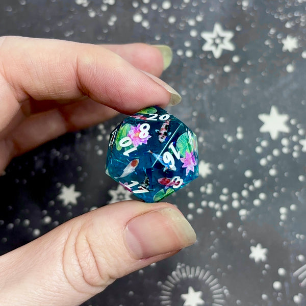 "Koi Pond" - Show Off Numeric d20