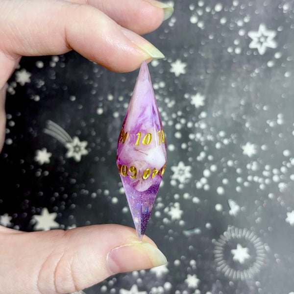 "Blissful Beginnings" - Elongated 7 Piece Show Off Set - Logo d20