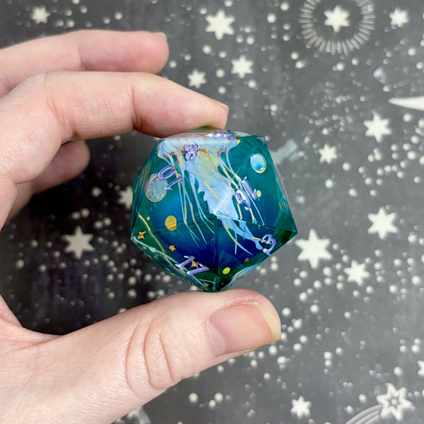 "Moonlight Dance of the Jellies" - 35mm Show-Off Logo d20