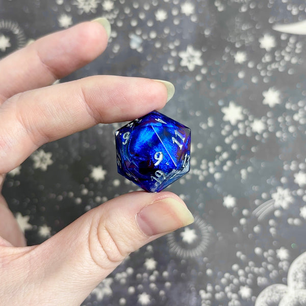 "Crushed Velvet" - 7 Piece Show Off Set - Logo d20