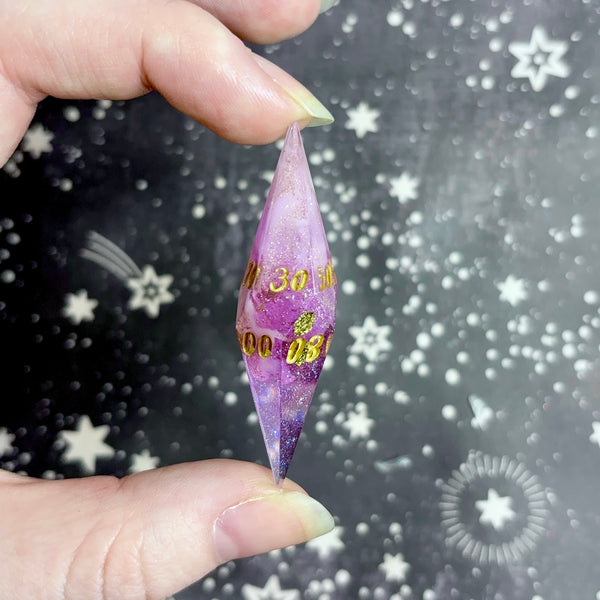 "Blissful Beginnings" - Elongated 7 Piece Show Off Set - Logo d20