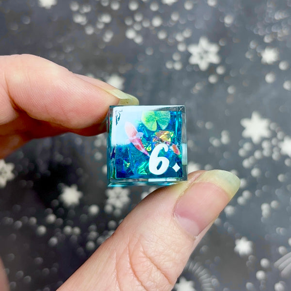 "Koi Pond" - 7 Piece Show Off Set - Logo d20