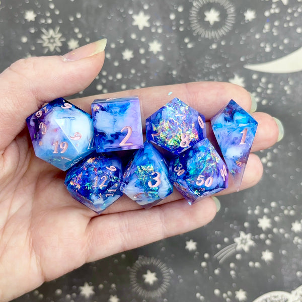 "Be Amazed" - 7 Piece Show Off Set - Logo d20