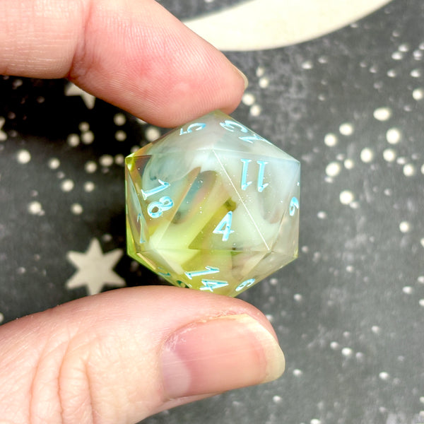 "Sunkissed Rainbow" - Show Off Numeric d20