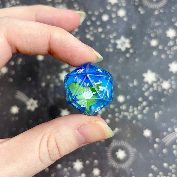 "Moonbringer" - 7 Piece Show Off Set - Logo d20