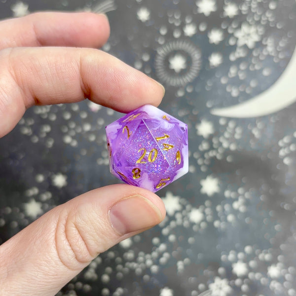 "Orchid Melody" - Show-Off Numeric d20