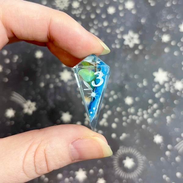 "Moonbringer" - 7 Piece Show Off Set - Logo d20