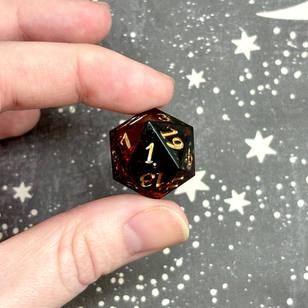 "Red and Gold" - Standard Logo d20