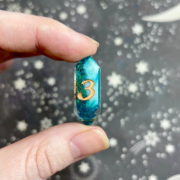 "Hippocampus" - 7 Piece Set - Logo d20
