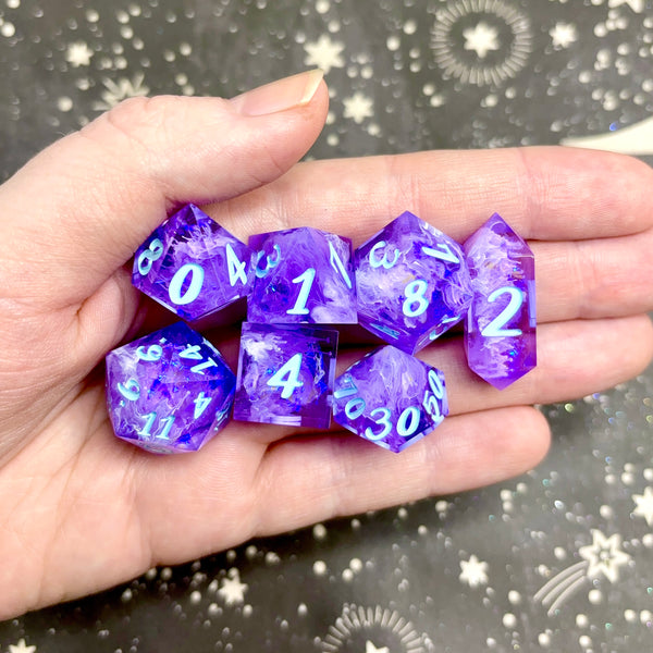 "Spring Storm" - 7 Piece Set - Logo d20