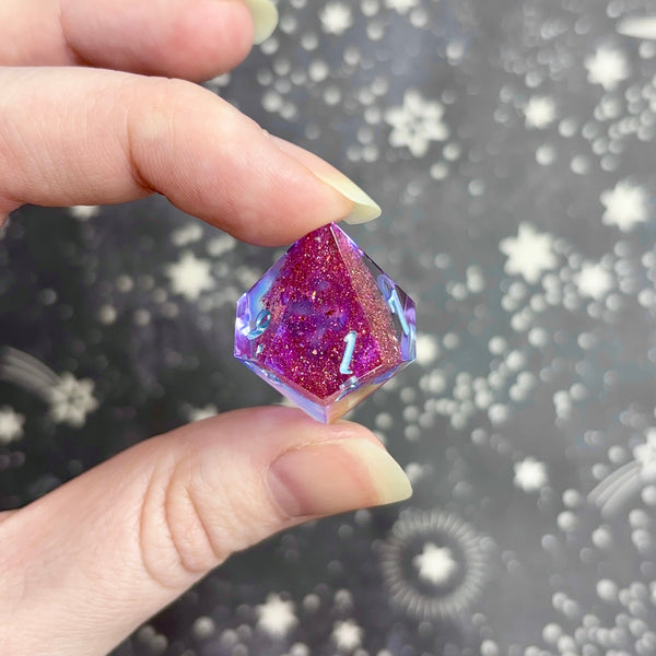 "One Clear Day" - 7 Piece Show Off Set - Logo d20