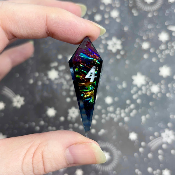 "The Void Speaks" - Elongated 7 Piece Show Off Set - Logo d20