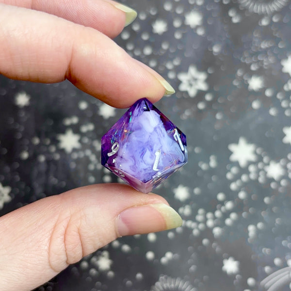 "Mana Storm" - 7 Piece Show Off Set - Logo d20