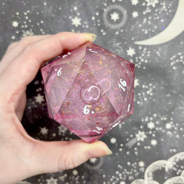 "Perfect in Pink" - 60mm Logo d20