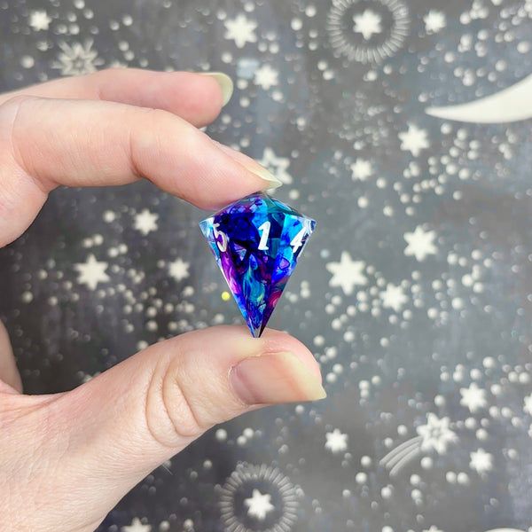 "Watercolor" - Show Off Gem d6
