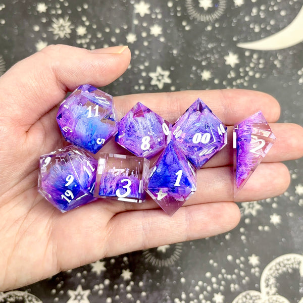 "The Melding" - 7 Piece Show Off Set - Logo d20