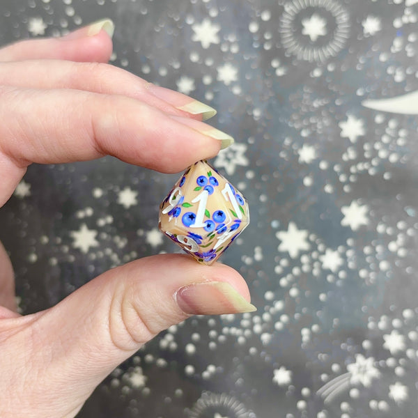 "Blueberries" - 7 Piece Set - Logo d20