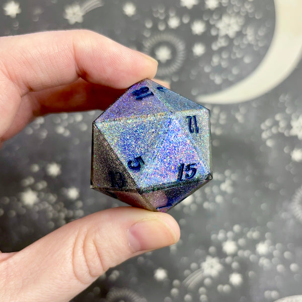 "Disco D20" - 35mm Show-Off Logo d20