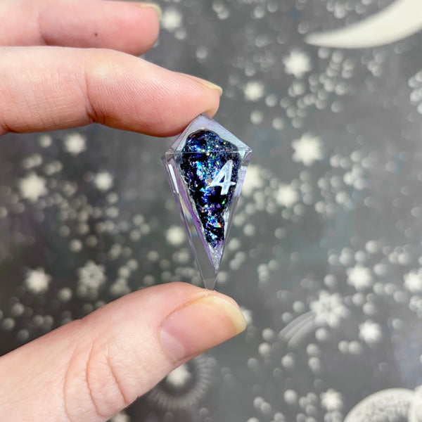 "Astral Gems" - 7 Piece Show Off Set - Logo d20