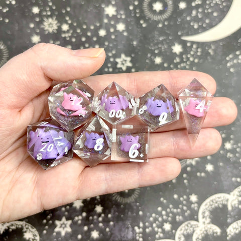 "Ditto Dudes" - 7 Piece Show Off Set - Numeric d20
