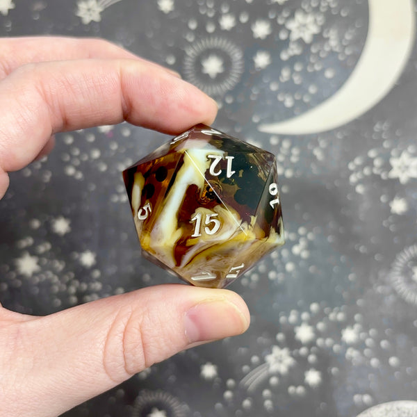 "Liquid Brown Sugar Boba" - 35mm Show-Off Logo d20
