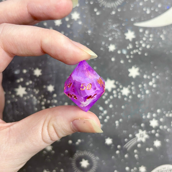 "Wisteria Wonderland" - 7 Piece Show Off Set - Logo d20