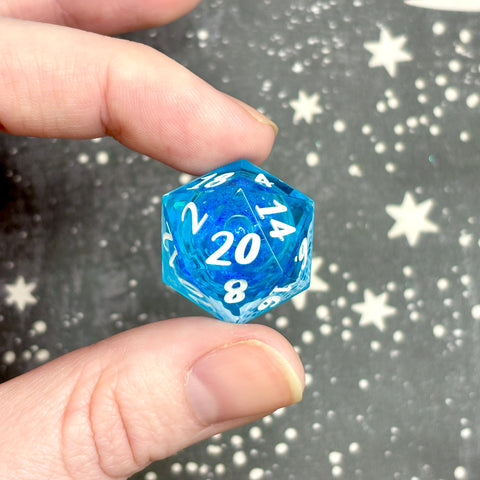 "Liquid Ocean" - Standard Numeric d20