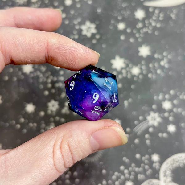 "Galaxies Beyond" - Show Off Numeric d20